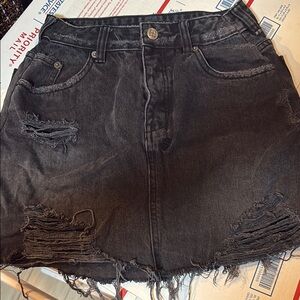 Ksubi Jean Skirt